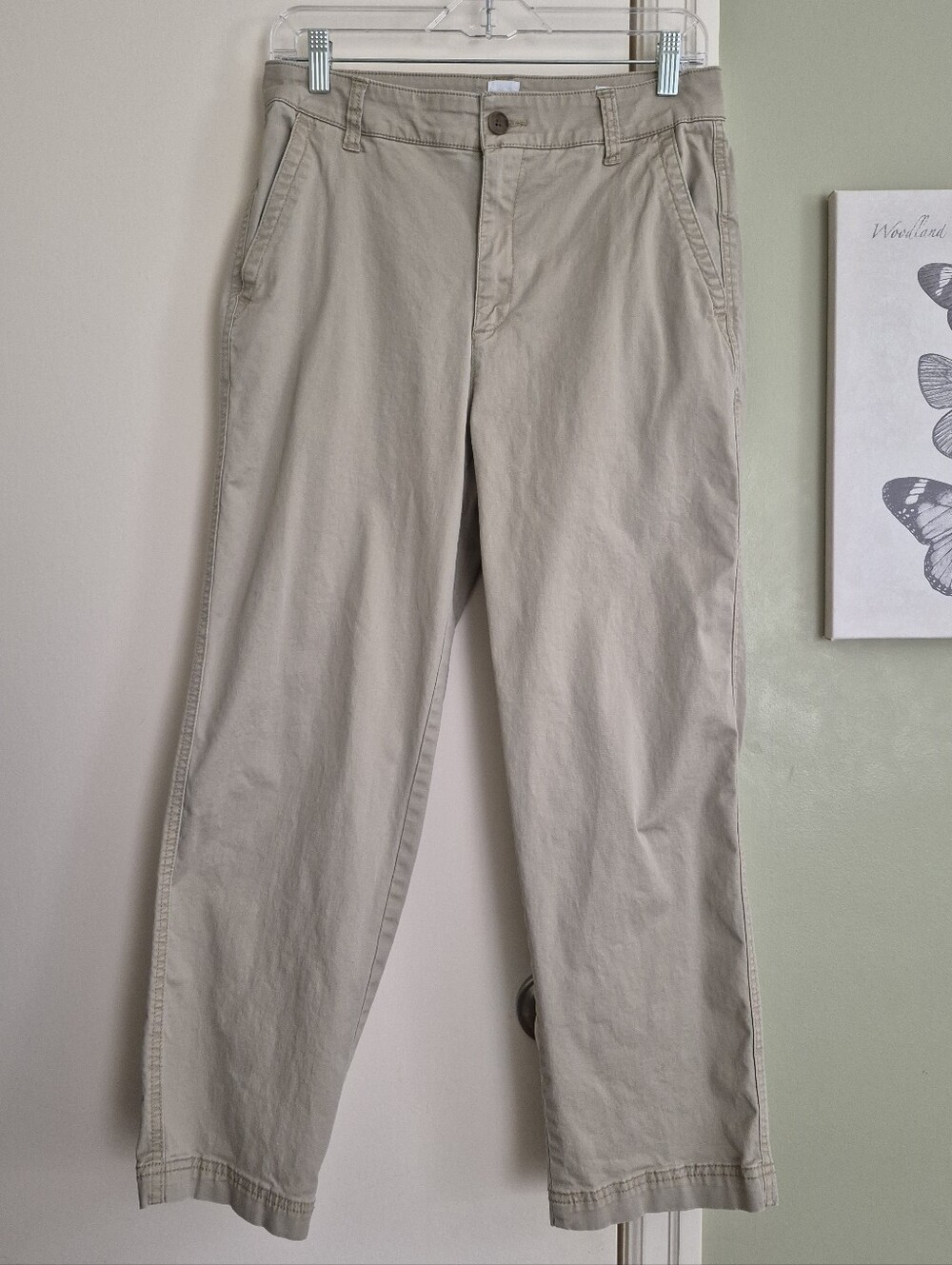 EUC GAP Girlfriend Khaki Pants, 8